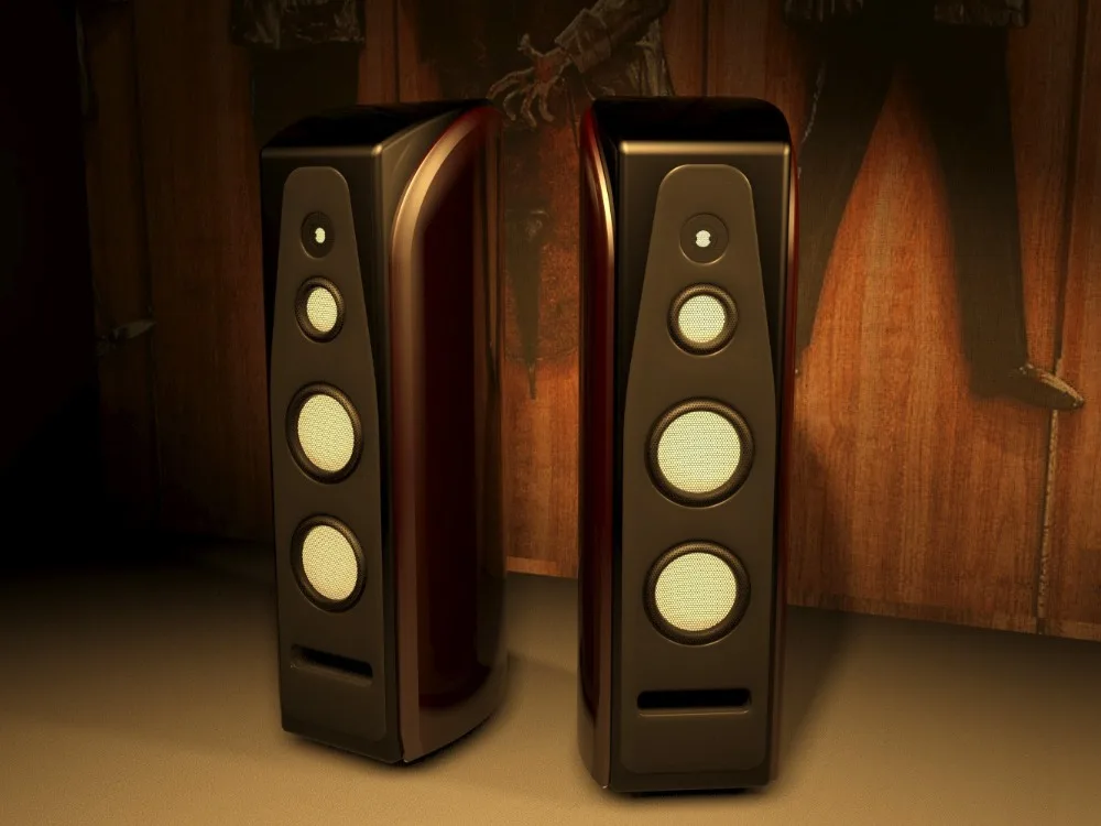 L-005 3-сторонний выход 4-драйвер напольные Динамик громкий Динамик accuton Dual 8-дюймовый сабвуфер супер басовый Динамик купольный твитер