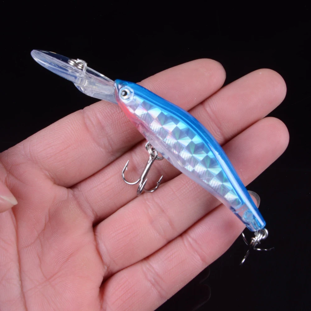 1 шт. 9 см/7 г лазерная искусственная приманка в виде гольяна|artificial bait|lure floatinglaser minnow