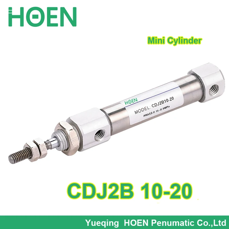 

FREE SHIPPING CDJ2B10*20 SMC Type 10mm Bore 20mm Stroke cdj2b10-20 10*20 model Mini Pneumatic Air Cylinder cdj2b series