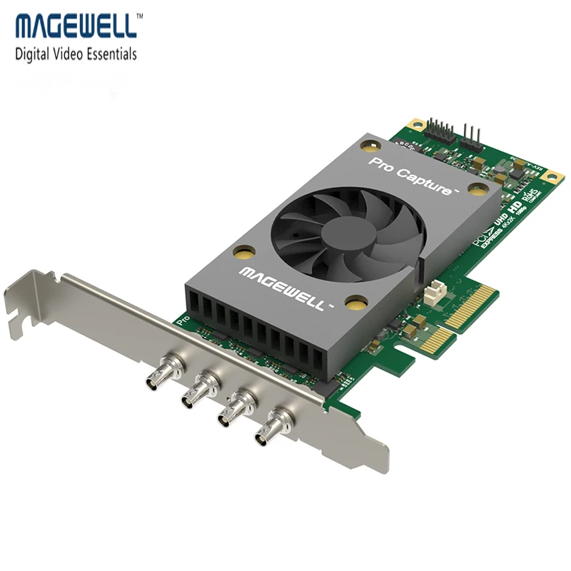 Один канал Pro Capture SDI 4K Plus PCIe Card 4Kp60 поддержка 12G Capture| |