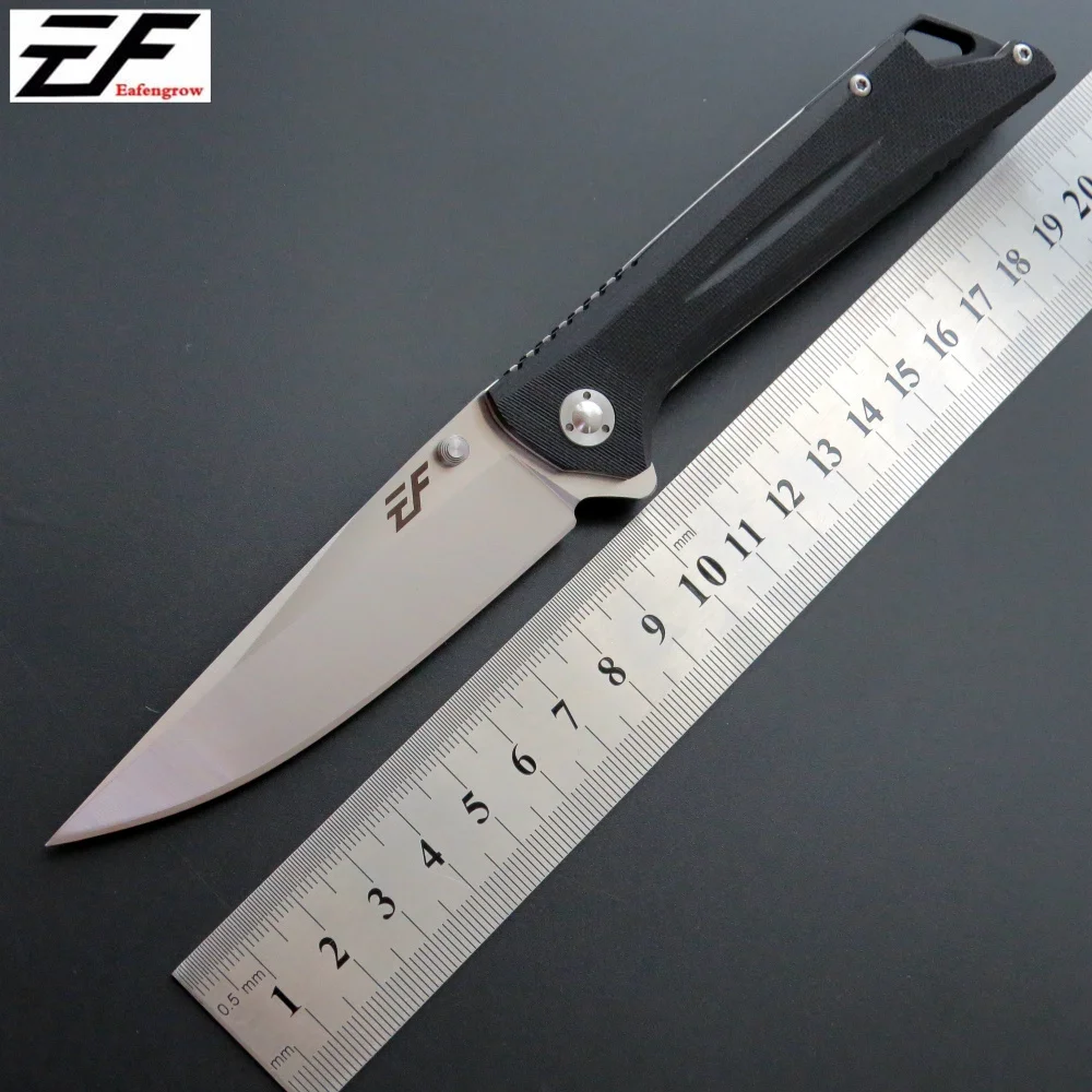 Eafengrow EF35 58-60HRC D2 лезвие G10 ручка складной нож инструмент для выживания кемпинга