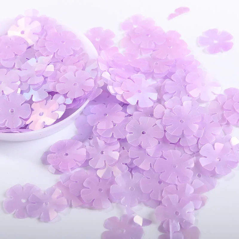 14mm Plum 200pc 10g 10 г/упак. 3-14 мм матовая фиолетовая звезда цветок Слива ракушка формы блестки пайетки Свадебные украшения блестящие конфетти аксессуары - Цвет: 14mm Plum 200pc 10g