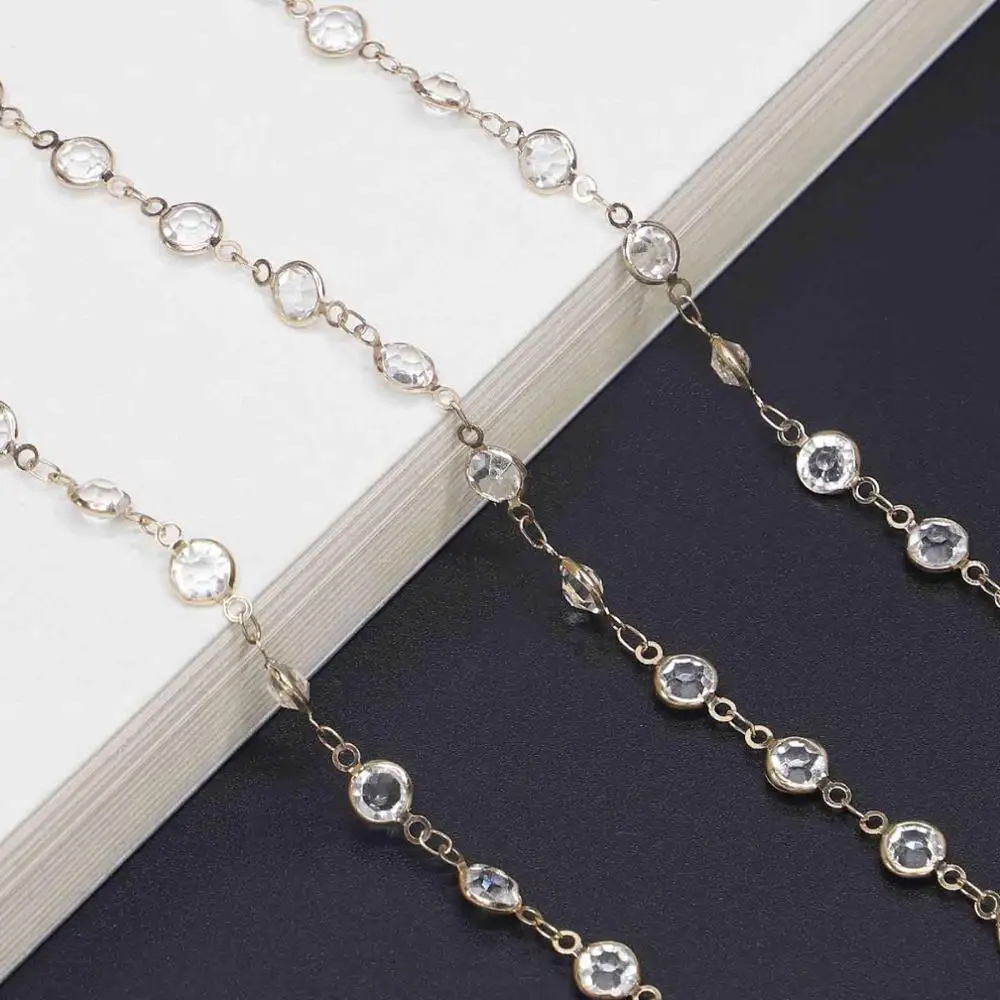 Ручная работа для женщин Fanciest солнцезащитное стекло es Lanyards шнур для очков для чтения Держатель шейный ремешок веревка стеклянные бисерные цепочки для очков - Цвет: White