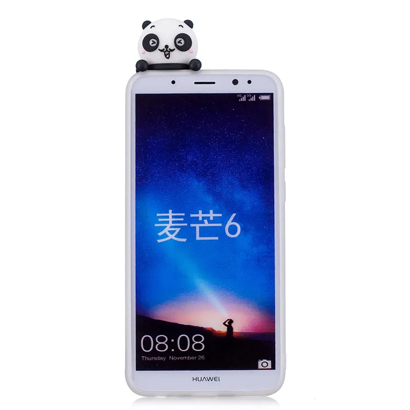 Чехол для телефона s, чехлы для huawei mate 10 Lite, мягкий чехол из ТПУ, конфетный цвет, мультяшная задняя крышка для huawei Honor 9i Maimang 6 Nova 2i чехол