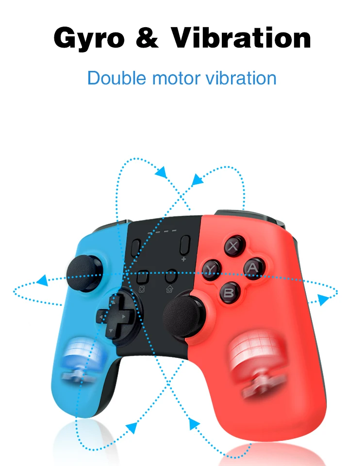 Лягушка для передачи данных для Nintendo переключатель игровой контроллер Bluetooth беспроводной джойстик для коммутационных консольных контроллеров