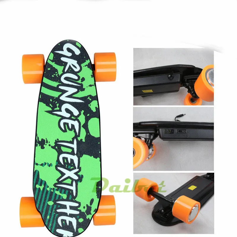 4 колеса Электрический минискейтборд мотор для скутера ХОВЕРБОРДА boosted board с