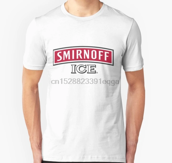 Мужская футболка с коротким рукавом и логотипом Smirnoff унисекс женская |