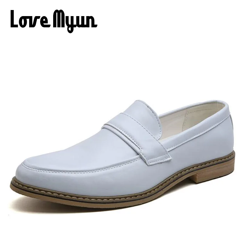 Роскошные брендовые Мужские модельные туфли с острым носком Итальянские