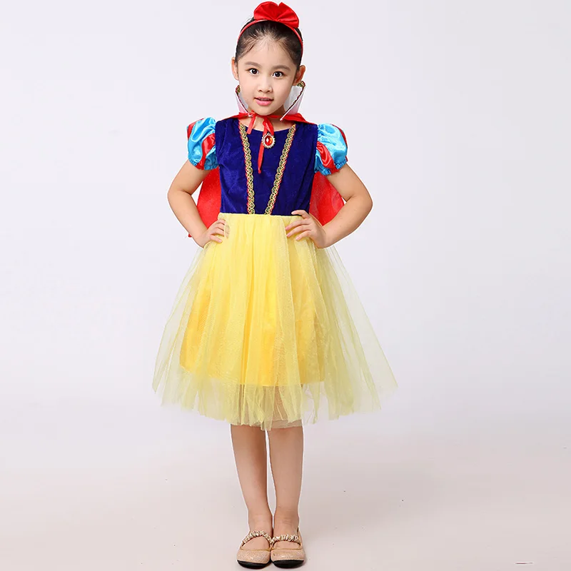 Семь гномов Костюмы на Хэллоуин Детский костюм Белоснежки Костюм принцессы