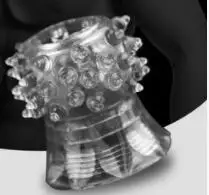 Прямая доставка Для мужчин Спайк мягкие TPE петух кольцо Extender пениса рукава время