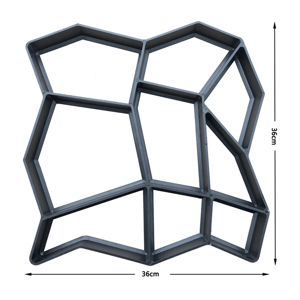 Своими руками тротуарный плесень для дома сада пола дороги бетона шаговый
