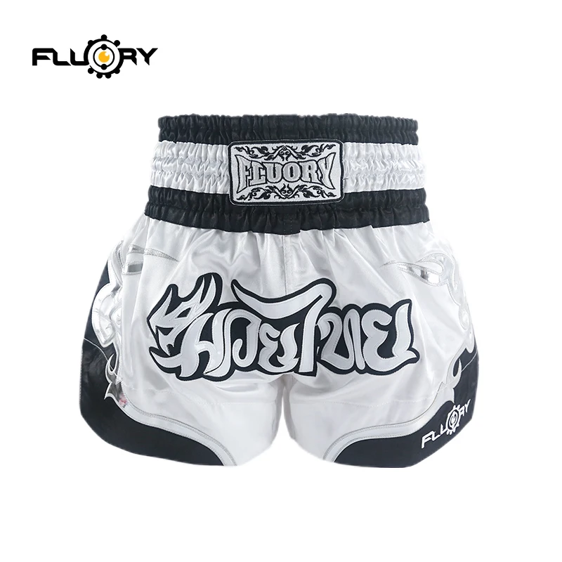 

Fluory PINK and WHITE and ORANGE NEWEST and FASHION WOMEN muay thai shorts
