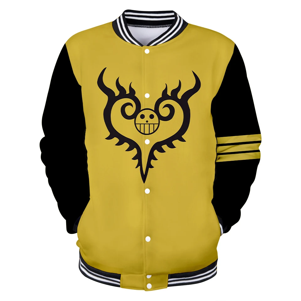 

Hot Printed One Piece 3D Baseball jacket Men women Autumn winter Casual Long sleeve harajuku O-neck 3D Baseball uniform jacket