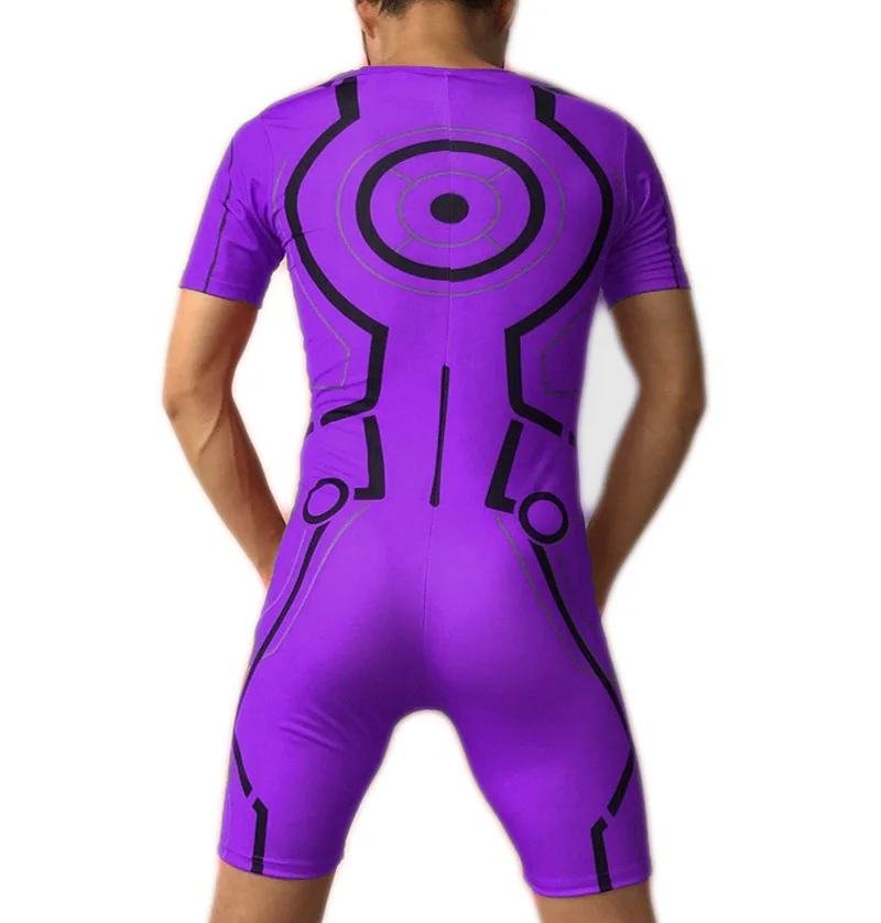 Черный rotor X2 Tron Legacy Inspired Man трек поле скоростной костюм цельный спортивный трико быстрая скорость бег наряд настраиваемый