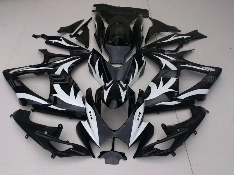 Комплект обтекателей для мотоцикла SUZUKI GSXR600 750 K6 06 07 GSXR 600 GSXR750 2006 2007 ABS белый