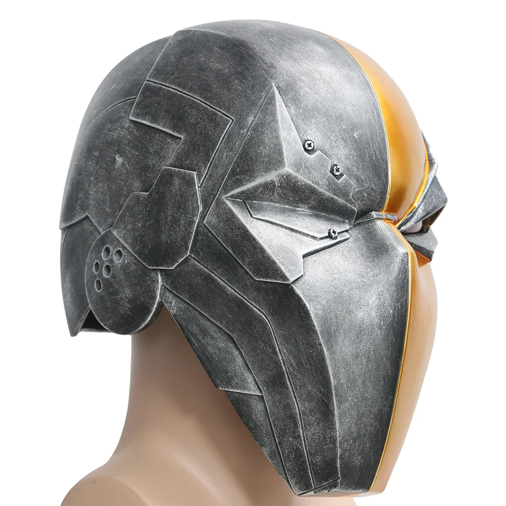 Injustice Gods среди нас Deathstroke Slade Joseph Wilson крутые полные головные шлемы смоляная маска для лица для взрослых косплей реквизит для фестиваля