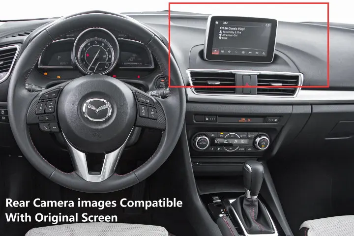 Для Mazda 3 azda3 Axela Sedan~ 12 контактов RCA разъем адаптера провода кабель камера заднего вида видео вход