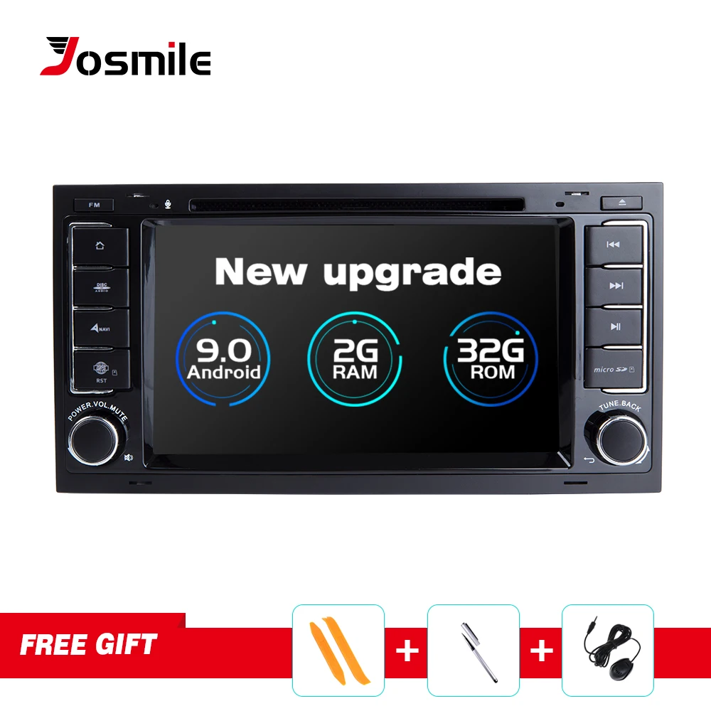 2din автомобильный Радио GPS Android 9 0 DVD мультимедийный плеер для VW Volkswagen TouaregT4 Transporter T5