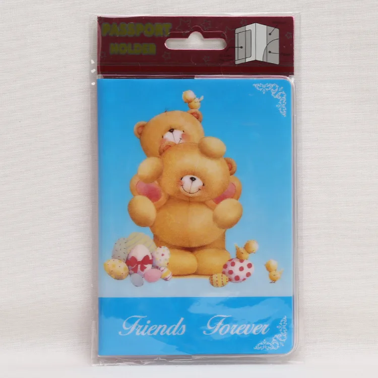 2D дизайн новый крутой мультфильм паспорта держатели для мальчика Мужчины