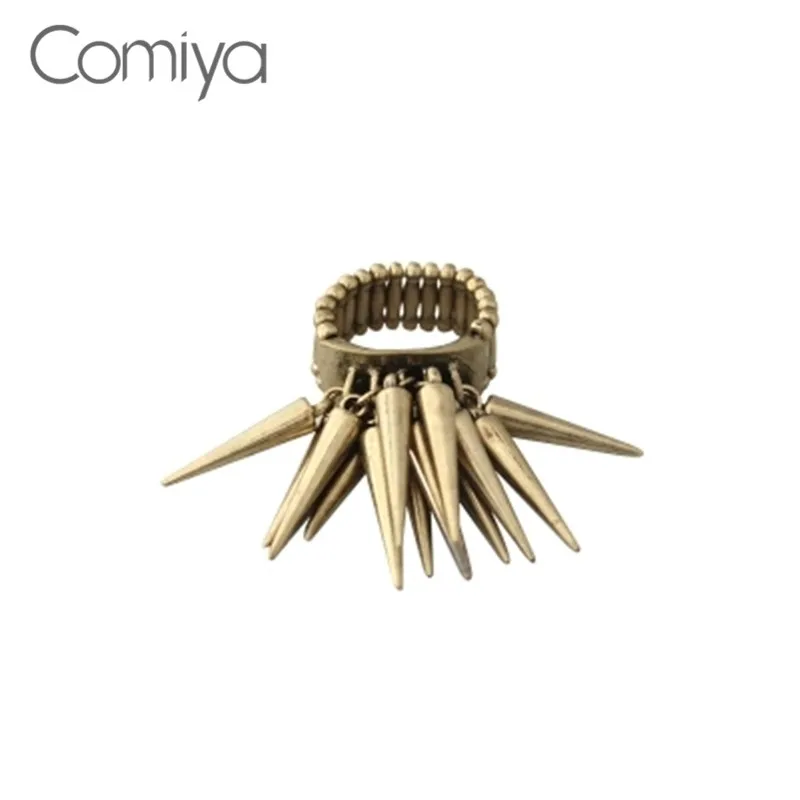 Comiya Фирменная Новинка Индии Joyas кулон кольца из сплава цинка вечерние кольцо