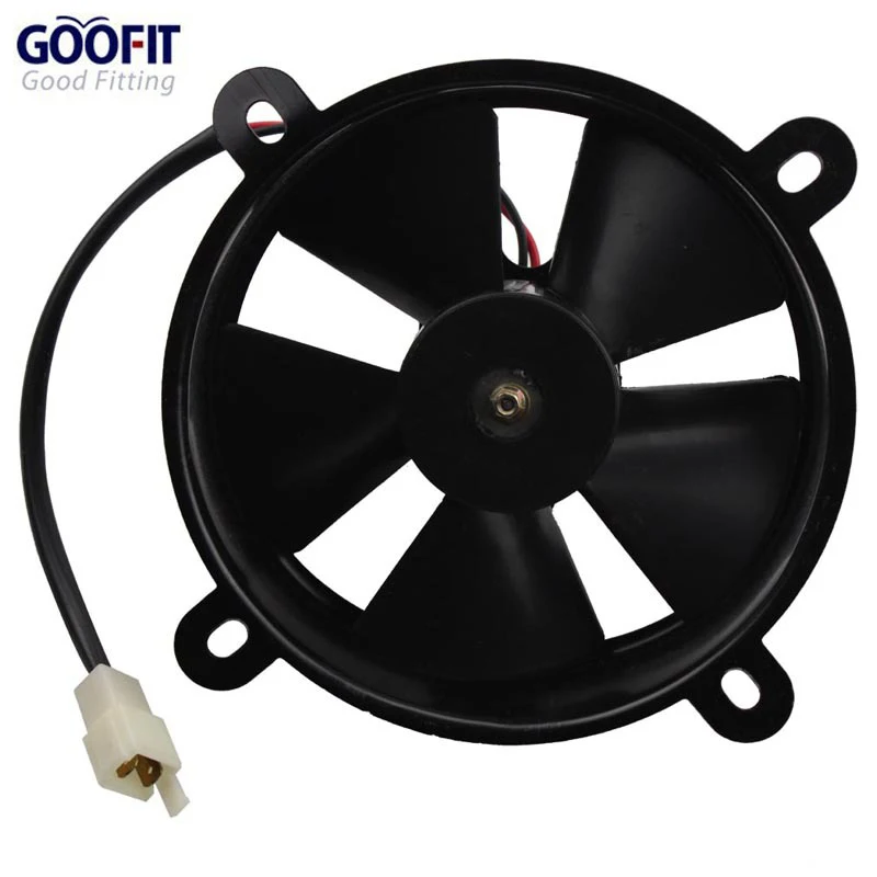 Вентилятор охлаждения радиатора GOOFIT 12 В постоянный ток для квадроцикла с водяным