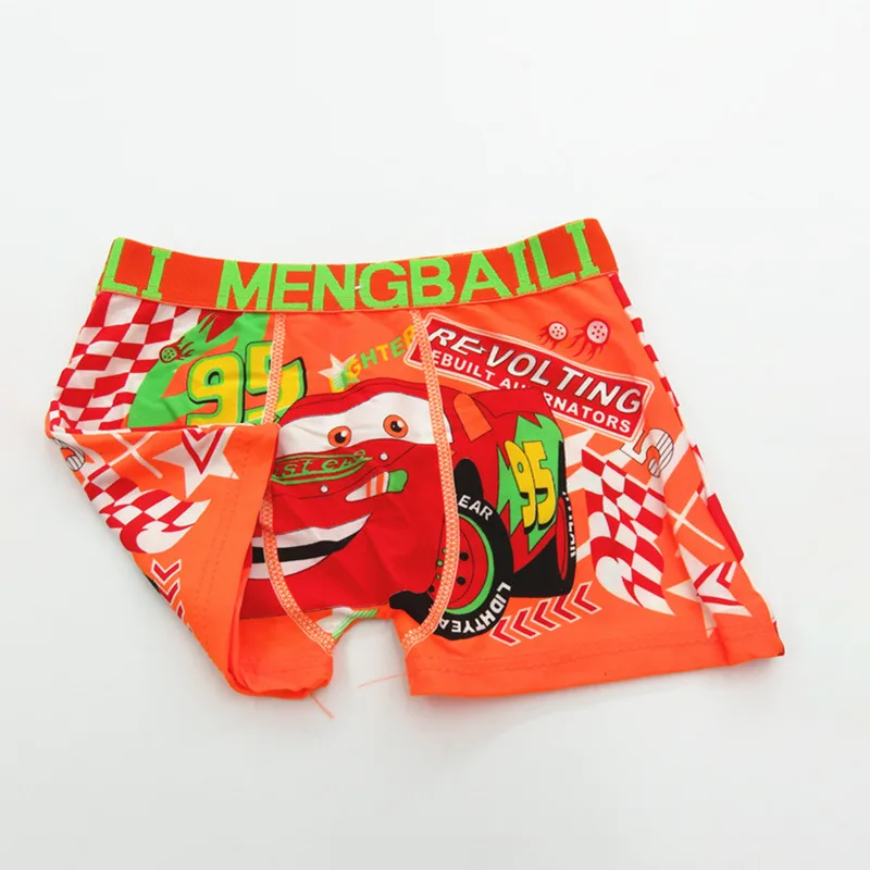 4 шт./лот Новинка нижнее белье для мальчиков и девочек с человеком-пауком