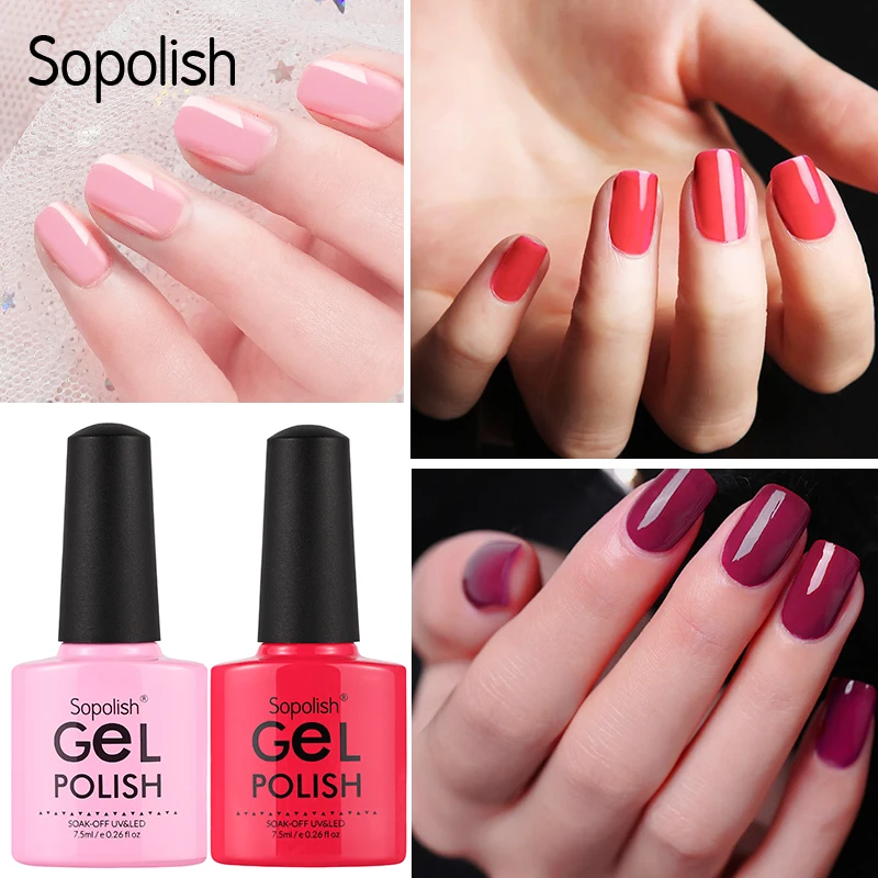 2018 новый УФ набор гель лаков для ногтей маникюра Гель лак Полупостоянный дизайн