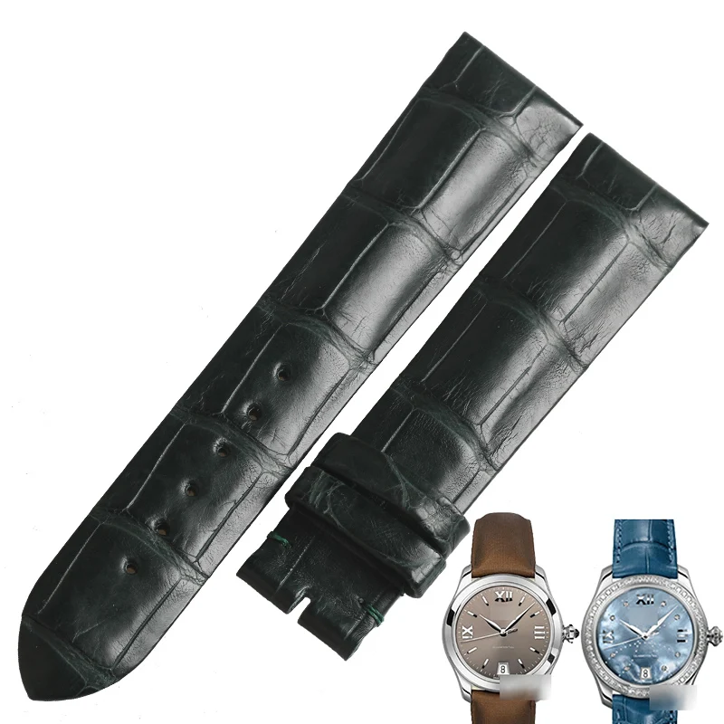 WENTULA Ремешки для наручных часов Glashutte оригинальный Аллигатор Кожа/крокодиловая