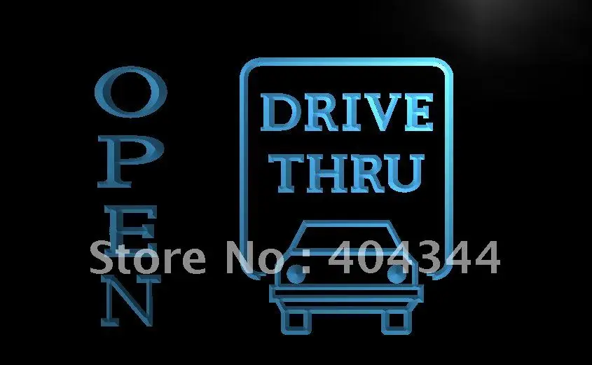 

LB145-открытый привод сквозь дисплеи Motel светодиодный Neon светильник Sign home decor crafts