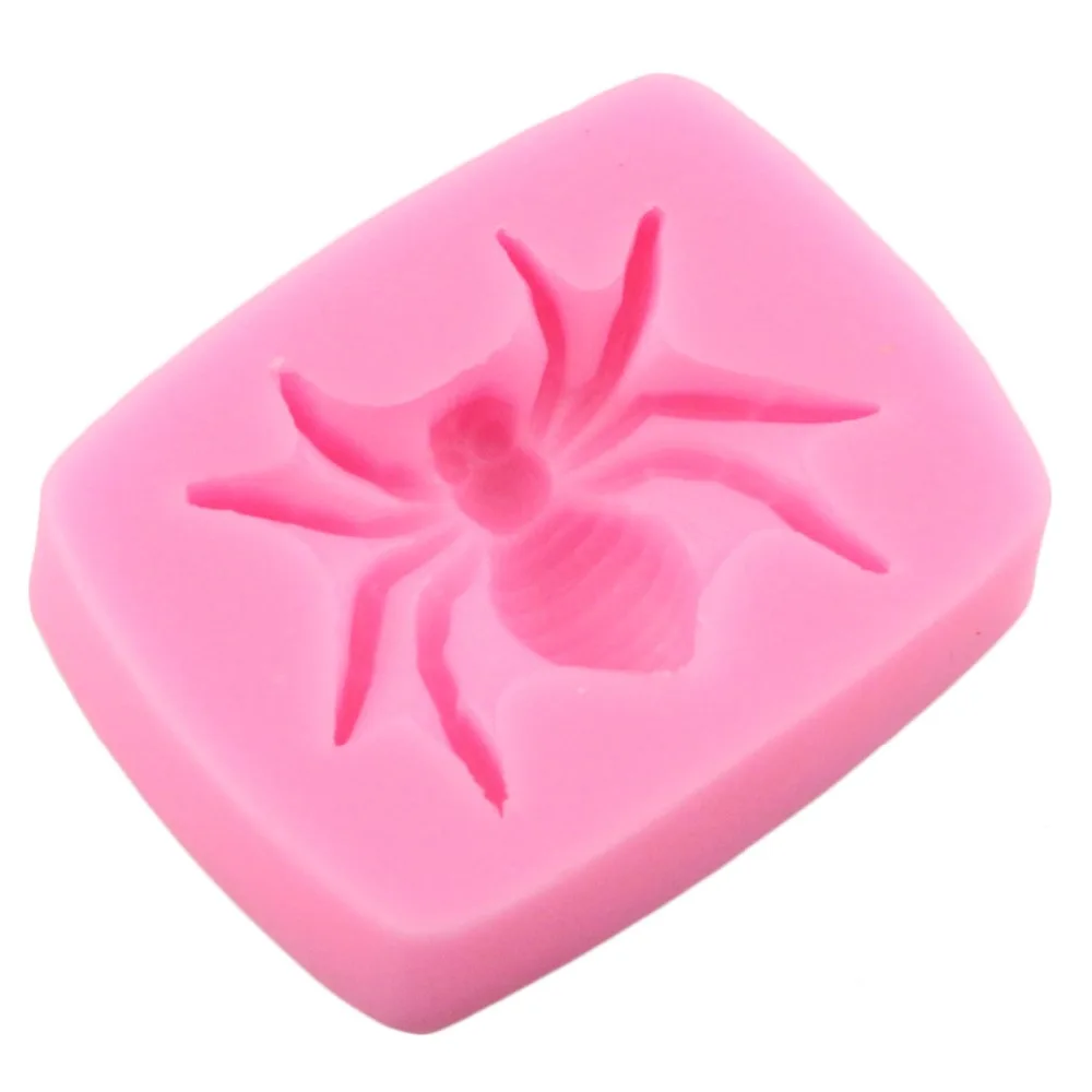 Силиконовая Форма Sugarcraft Spider форма для помадки инструменты украшения тортов