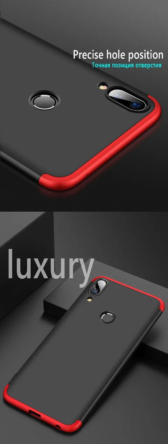 For ASUS ZenFone Max Pro M2 Case Protective Phone 360 Full Body Hard Hybrid Plastic case ZB631KL Cover |