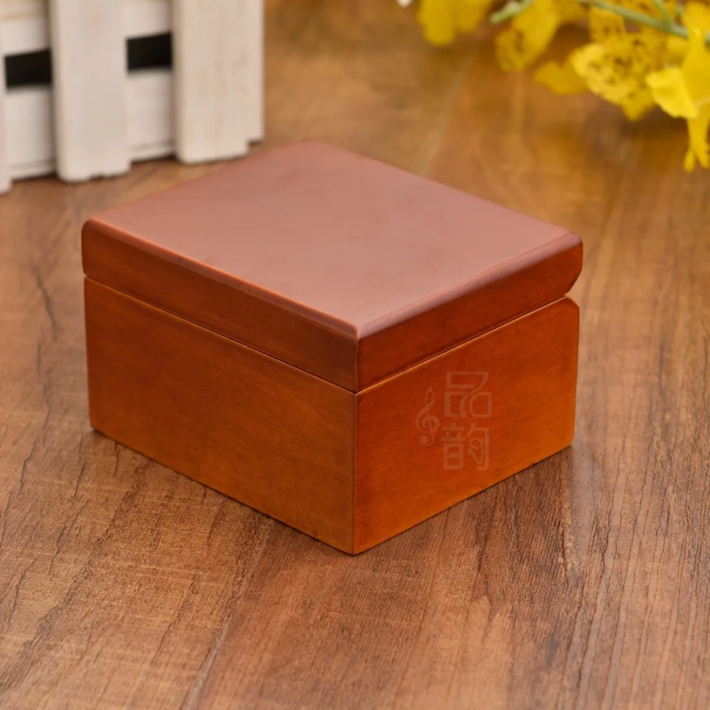 Винтажные деревянные музыкальные шкатулки креативный подарок на день рождения