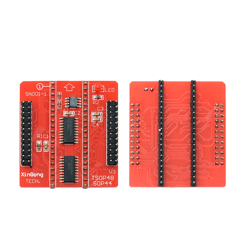 Оригинальные базовые адаптеры V3 SOP44 TSOP48 гнездо адаптера для Minipro TL866 TL866CS TL866A TL866II