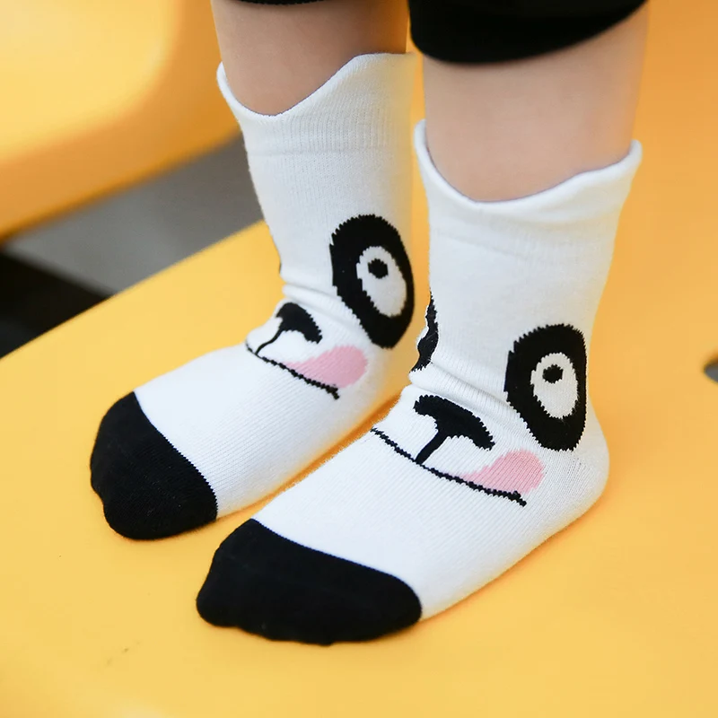 2019 5 цветов Детские хлопковые носки для маленьких мальчиков и девочек милые