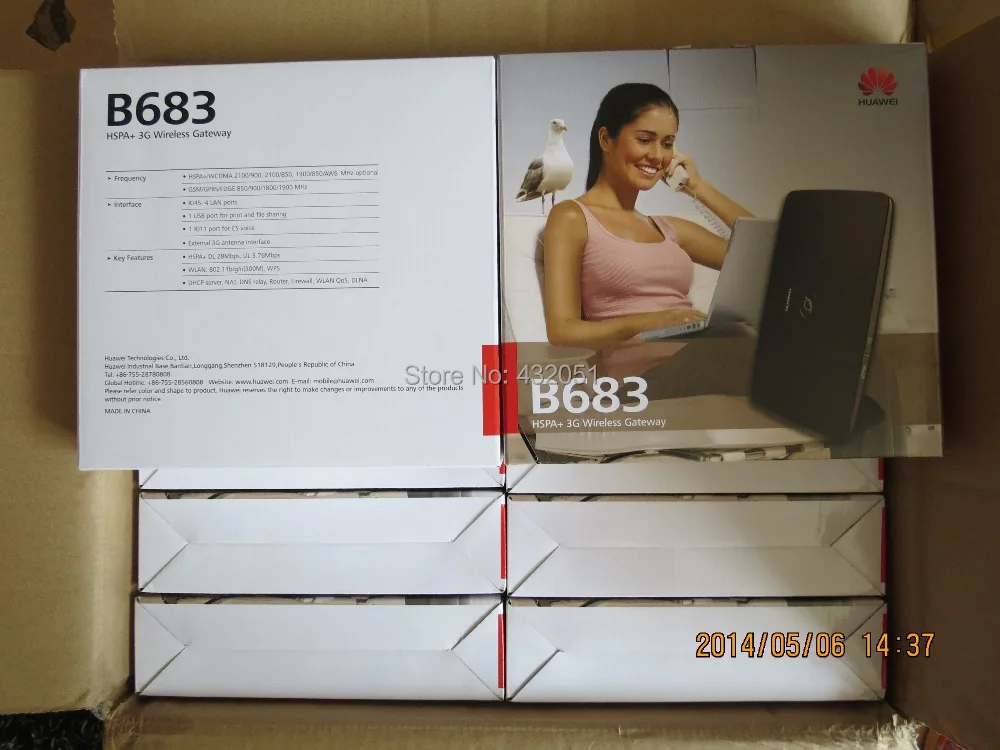 28 м 4 г маршрутизатор шлюз Huawei B683 с Сим слот для карт + бесплатная SMA внешней