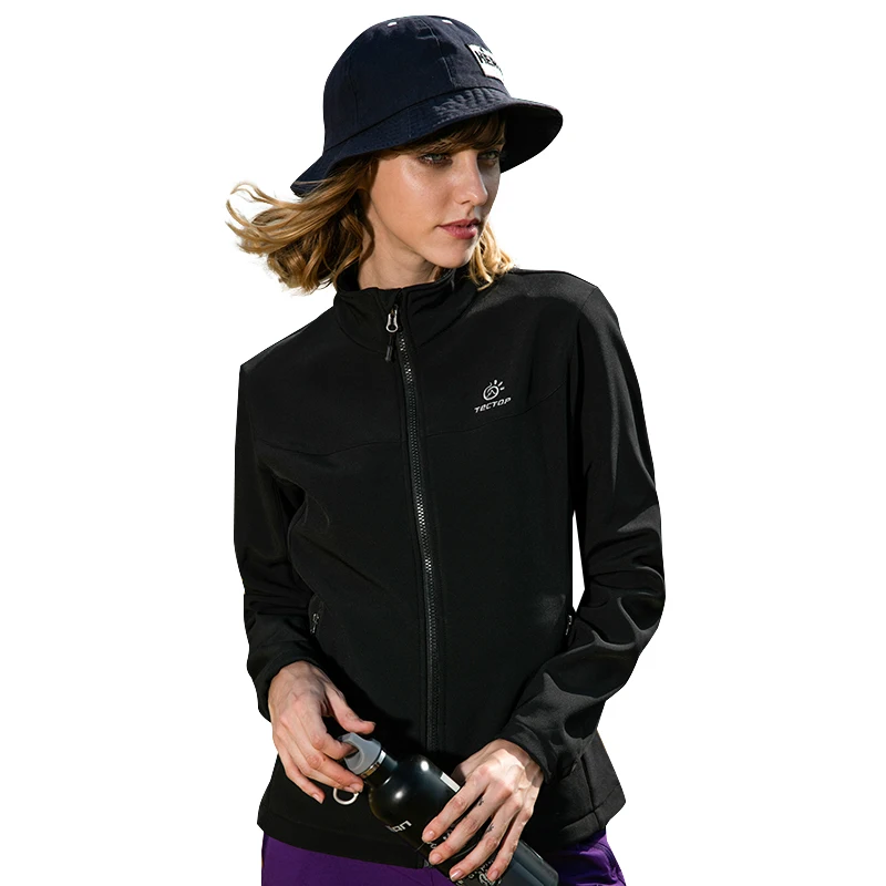 Tectop для мужчин и женщин Кемпинг мягкая оболочка куртки водонепроницаемая