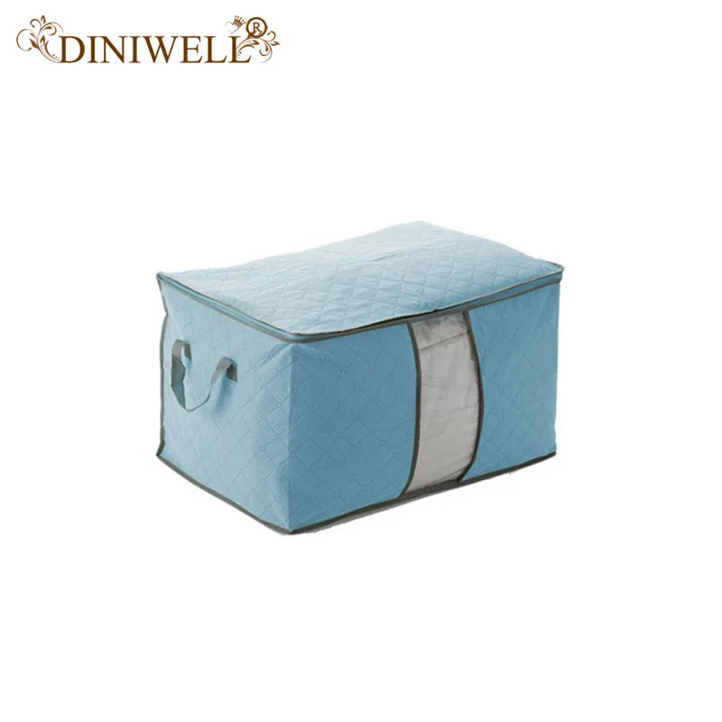 Складной органайзер для хранения одежды DINIWELL Сумка с прозрачным окошком на