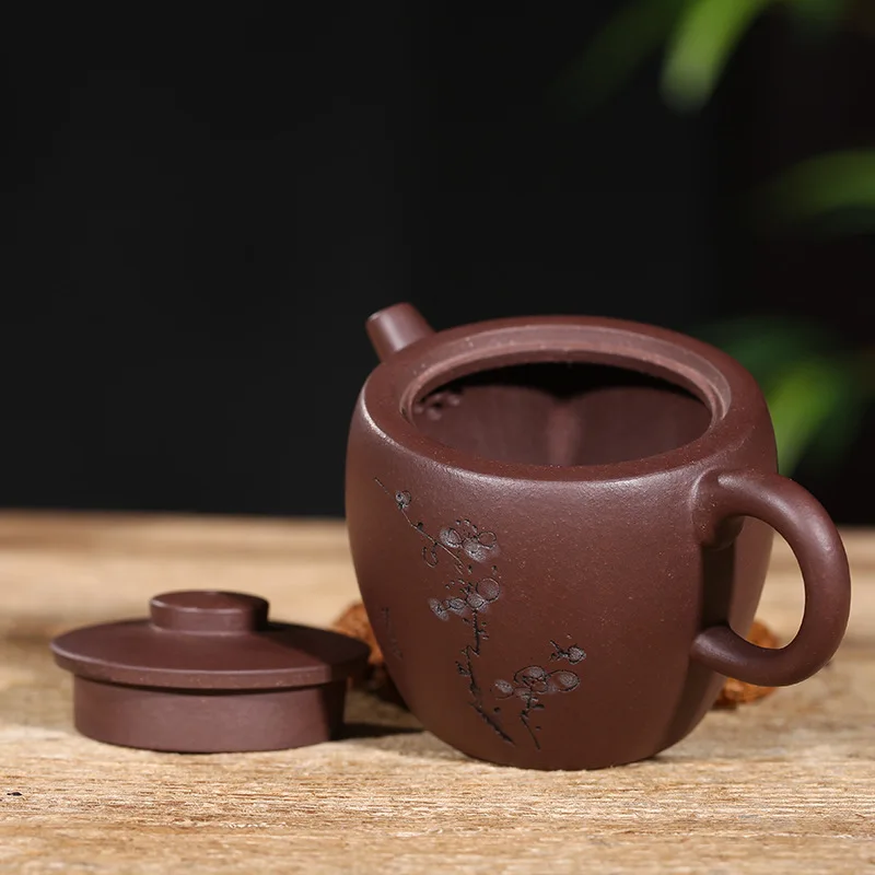 Песочный чайник и чайный старая фиолетовая грязь гигантское колесо жемчужный