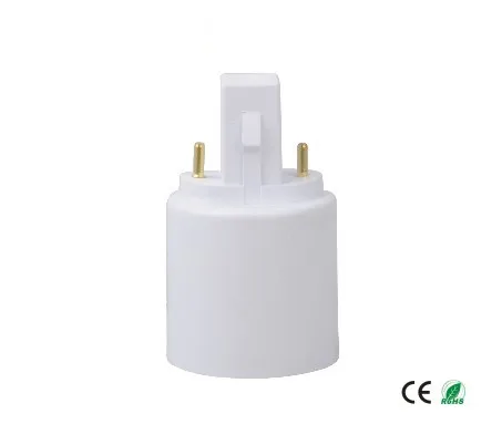 (SPL-088-L9) 100 шт./лот 2 контакта G23 на E27 адаптер гнезда лампы E26 Адаптер держателя |
