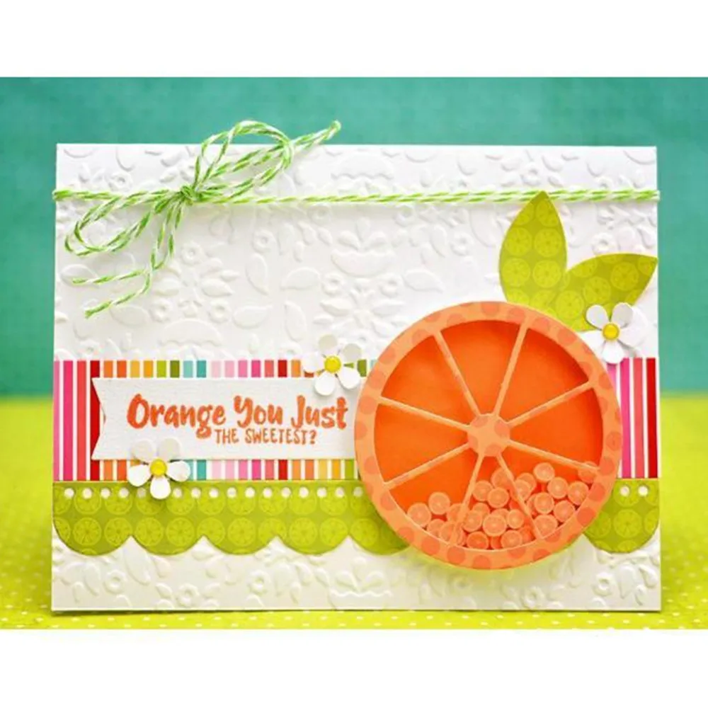 7 шт. летние штампы для резки фруктов высечки бумага рукоделия скрапбукинга нож