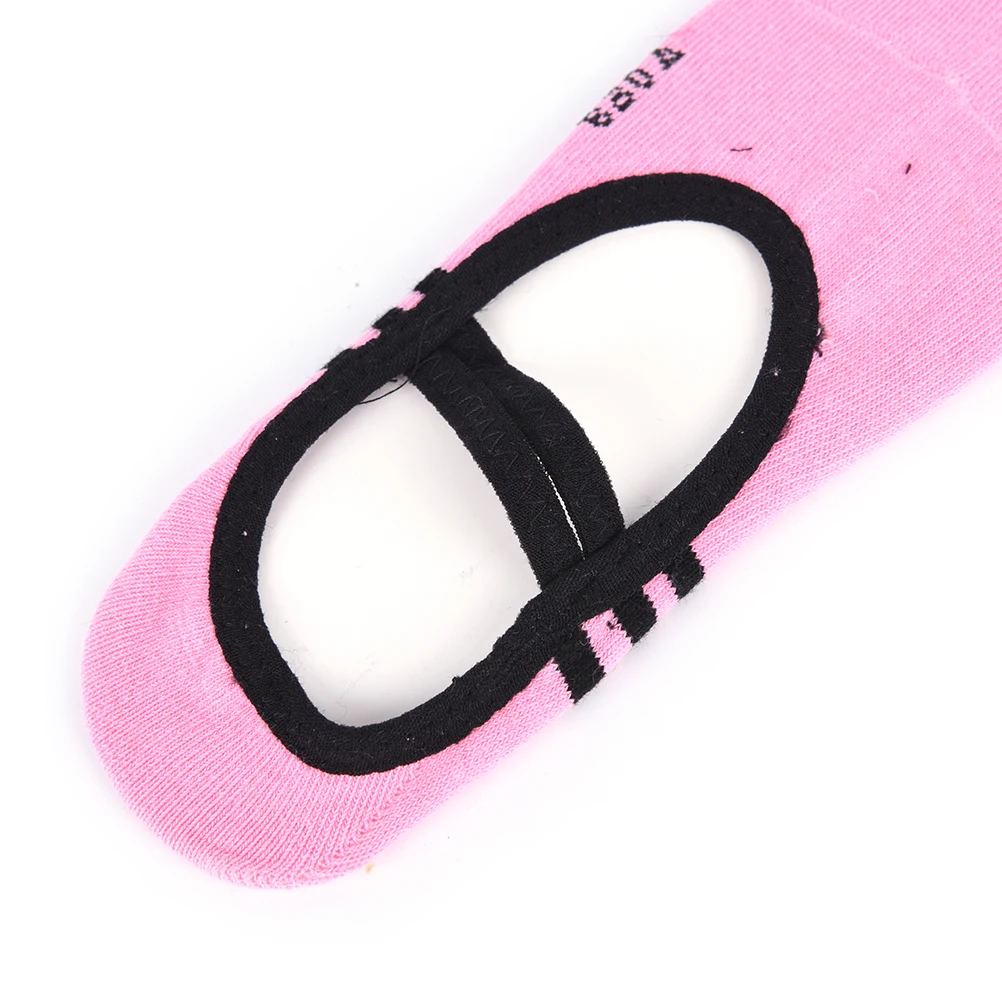 Black Pink Ladies Sport Gray Women Anti Slip Yoga Socks Pilates Ballet Dance Cotton 2PCS/pair | Спорт и развлечения