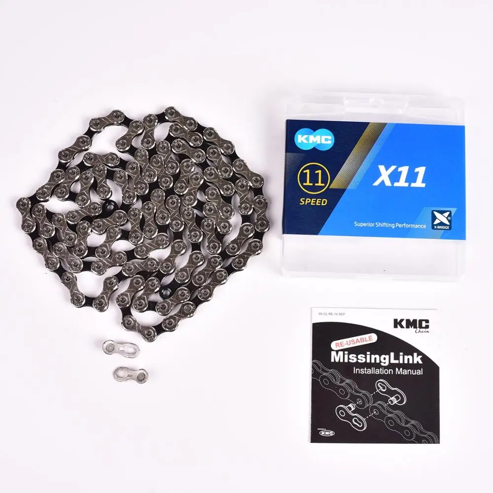 KMC X11 11/22 Скорость MTB велосипед Roadd велосипедная цепь подходит Shimano Campagnolo SRAM X11.93
