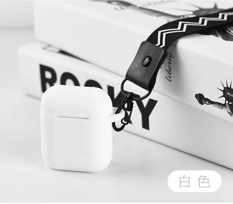 Силиконовый чехол для Airpods противоударный чехол для гарнитура для Airpods чехол s Air Pods чехол