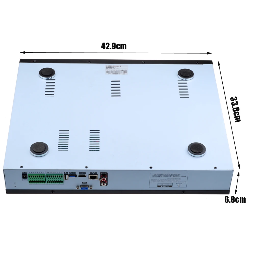 GADINAN H.265/H.264 32CH* 4MP/24CH* 5MP CCTV NVR двухсторонний аудио сетевой рекордер безопасности IP P2P NVR ONVIF 3g wifi CMS 4 HDD порта
