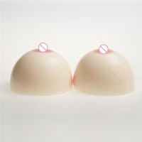 2400gpair classic round fake tits breast forms crossdresser transgender silicone breast boobs enhancer whitebeigebrown
