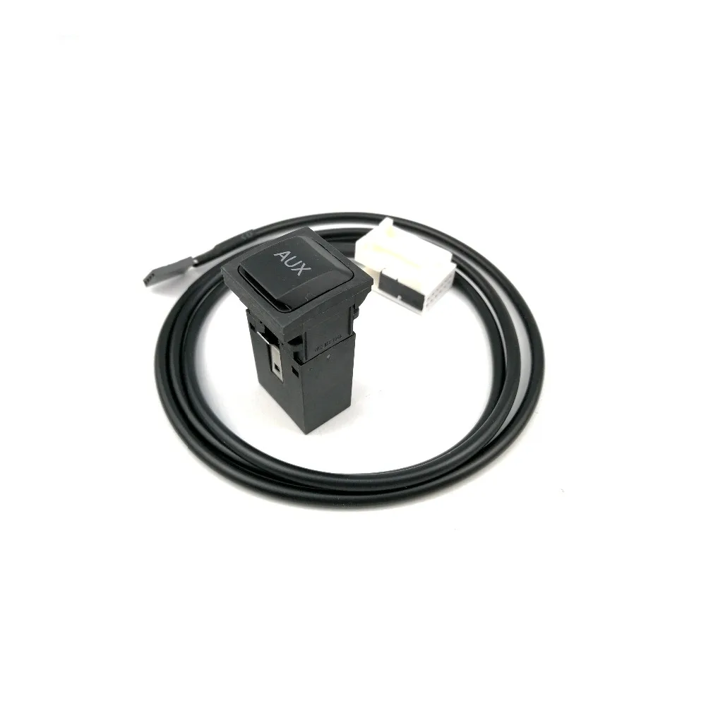 Автомобильный AUX выключатель 5KD035724A с жгутом проводов для RCD 510 RNS315 Pour MK5 Golf