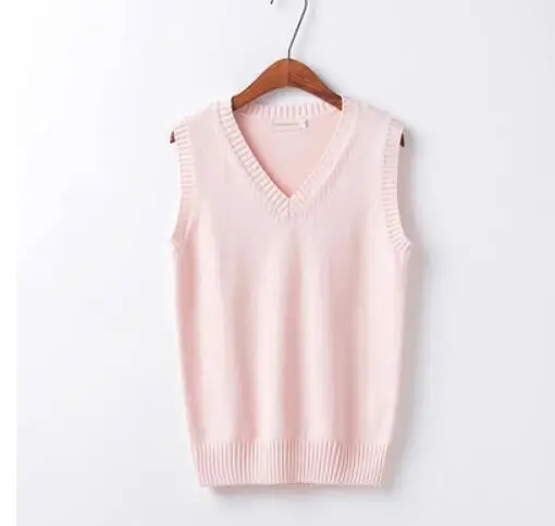 PINK Японские JK средней школы девушки женские костюмы моряка униформа косплей свитер любовь живой свитер Himiko Toga SWEATERSHIRT JKA3 - Цвет: PINK