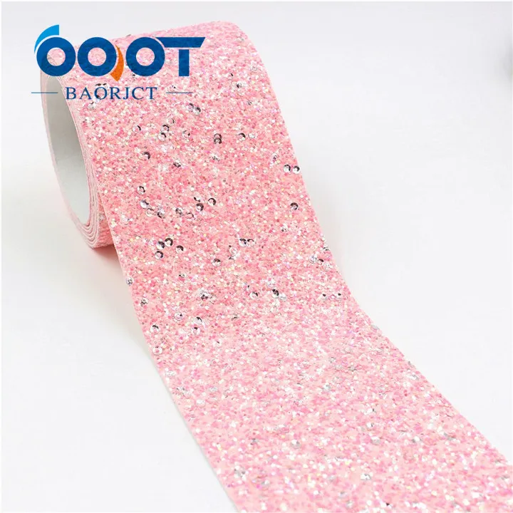 I-19226-484 OOOT BAORJCT I-19226-483, 75 мм, 2 ярдов Красочные флэш-пленки ленты, свадебные украшения, аксессуары для одежды, DIY материалы ручной работы - Цвет: I-19226-484