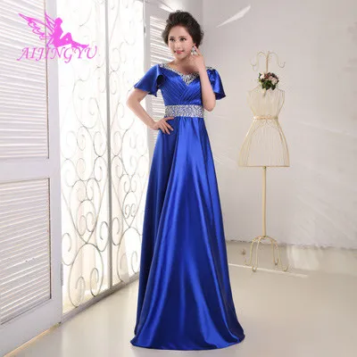 

AIJINGYU Sexy Party Gown Women Long Dress Special Occasion Prom Dresses Evening Elegant Formal 2021 Fashion Ball Gowns FS548