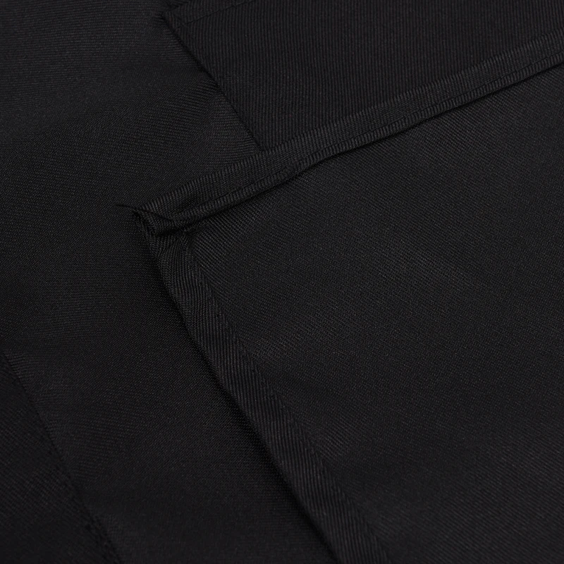 Новинка 1 шт. черный фартук официантки с карманом Короткая Талия средней длины